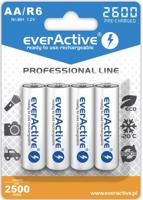 Akumulatorki everActive Ni-MH R6 AA 2600 mAh Professional Line - thumbnail