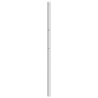 Hoofdbord 200 cm metaal wit - thumbnail