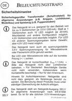 Kahlert Licht 60959 Verlichtingstransformator 230 V Met stroomverdeler - thumbnail