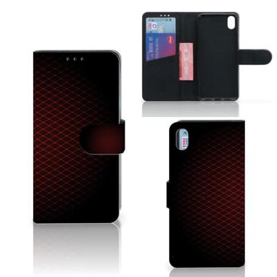 Xiaomi Redmi 7A | Telefoon Hoesje | Geruit Rood Xiaomi Redmi 7A | Telefoon Hoesje | Geruit Rood