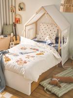 Kinderbed Cabane 90x190cm wit - thumbnail