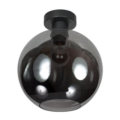 Steinhauer PlafondlampBloeba bol smoke glas Ø 30cm - 4376ZW