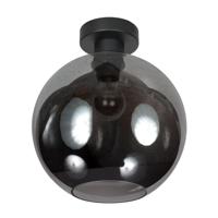Steinhauer PlafondlampBloeba bol smoke glas Ø 30cm - 4376ZW - thumbnail