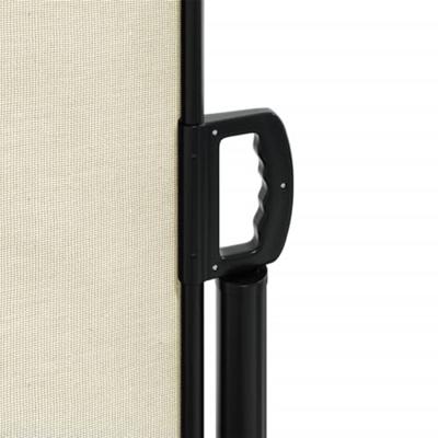 VidaXL Tuinscherm uittrekbaar 140x600 cm crème VidaXL Tuinscherm uittrekbaar 140x600 cm crème