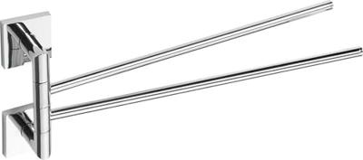 Dubbele Handdoekhouder Sapho X-Square Draaibaar 42 cm Chroom
