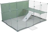 Modulaire omheining - ZOLUX - Neo park - Park voor kleine dieren - Konijnen - 140X105X70 - 1,84 m² - thumbnail