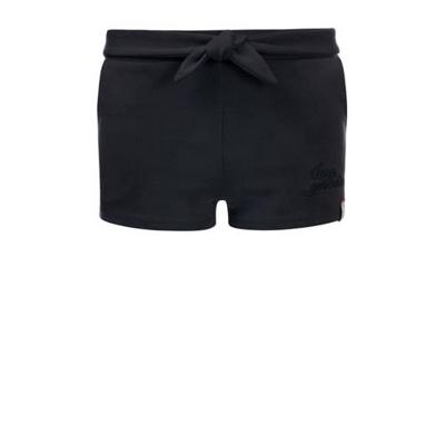 LOOXS 10sixteen slim fit short met zijstreep zwart/wit