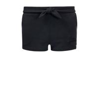 LOOXS 10sixteen slim fit short met zijstreep zwart/wit - thumbnail