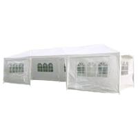 HI partytent met zijwanden 3x9 m wit - thumbnail