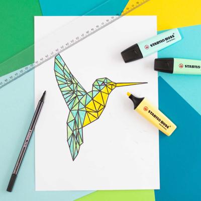 STABILO boss original pastel - markeerstift - set 8 stuks
