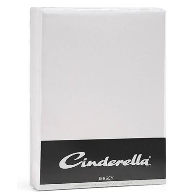 Cinderella topper hoeslaken jersey 160 x 200/210 cm (01) white Cinderella topper hoeslaken jersey 160 x 200/210 cm (01) white