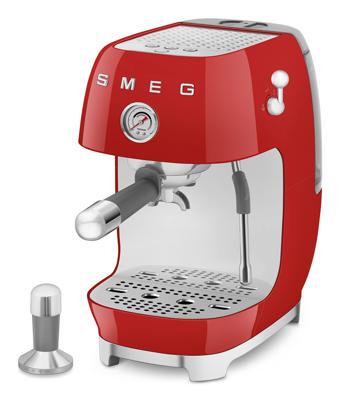 Smeg ECF03RDEU Espresso apparaat Rood
