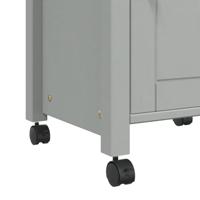 Keukentrolley MONZA 48x40x90 cm massief grenenhout - thumbnail