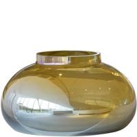 Leonardo Poesia Vaas 14 x 25 cm goudkleurig - thumbnail