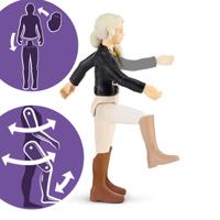 Schleich horse club box met tori en prinses horse club 42437 - thumbnail