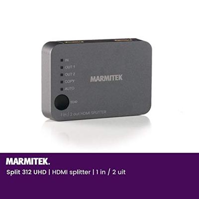Marmitek Split 312 HDMI Splitter met 4K UHD Ondersteuning - thumbnail