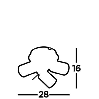 Searchlight Antieke badkamer plafondspotSamson brons - 6603AB