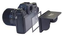 GGS LARMOR zelfklevende optische glazen lcd-schermbeschermer voor Fujifilm X-T1/X-T2/X-A3 - transparant - thumbnail