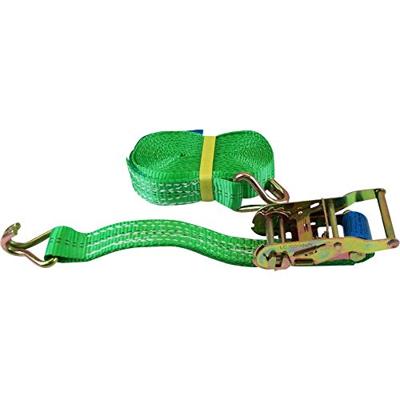 Berger & Schröter 60036 Spanband (tweedelig) Trekkracht (lc) vastbinden (enkel/direct): 1000 daN (l x b) 6 m x 35 mm Ratelinrichting
