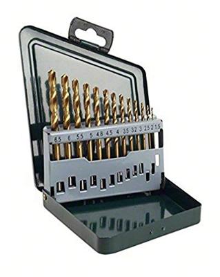 Bosch Accessories 2607019436 Promoline HSS Metaal-spiraalboorset 13-delig 1.5 mm, 2 mm, 2.5 mm, 3 mm, 3.5 mm, 4 mm, 4.5 mm, 4.8 mm, 5 mm, 5.5 mm, 6 mm, 6.5 mm