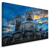 Schilderij - Boeddha Po Linklooster, Hong Kong, premium Print - thumbnail