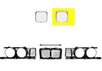 GRILLLIJST CHROOM LINKS (niet voor V8) 0635517 - thumbnail