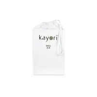 Kayori Shizu Topper hoeslaken Perkal Wit - thumbnail
