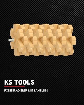 KS Tools 515.1368 Foliegum met lamellen, verpakking van 6 stuks