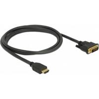 Delock 85653 HDMI naar DVI 24+1 kabel bidirectioneel 1,5 m - thumbnail