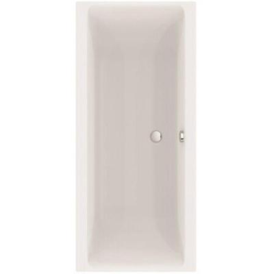 Go by Van Marcke Helsinki inbouwbad duo 180x80x46.5cm incl poten Acryl Mat Wit GA104V1