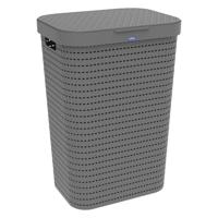 Rotho country wasmand 55l antraciet - thumbnail