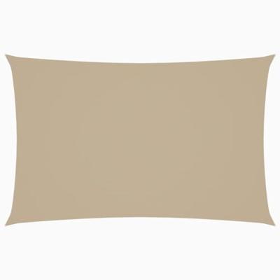 VidaXL Zonnescherm rechthoekig 2x4,5 m oxford stof beige - thumbnail