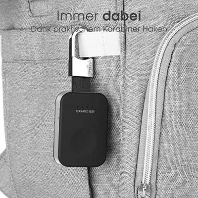 TerraTec ChargeAIR Key Apple Watch Powerbank laadstation mobiel. Compatibel met Apple Watch Series 6, SE (2020) / Series 5 / Series 4 / Series 3 / Series 2 / Series 1 / 44mm / 42mm / 40mm / 38mm