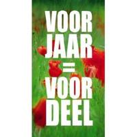 Raambiljet thema VOORJAAR=VOORDEEL - thumbnail