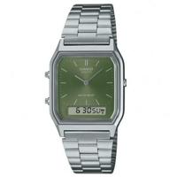 Horloge Uniseks Casio EDGY COLLECTION SUNRAY DIAL - GREEN MOSS Groen Zilverkleurig - thumbnail