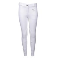 Mondoni Sahara III rijbroek jr wit maat:140 - thumbnail