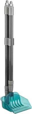 TRIXIE VUILBLIK MET HARK GRIJS / BLAUW 60-107 CM - thumbnail