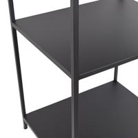 Urban Interiors Nachtkastje 'Loft 42' 42 x 35cm, kleur Zwart - thumbnail