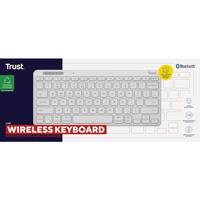 Trust Lyra Toetsenbord Draadloos Wit - thumbnail