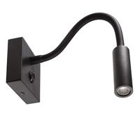 Deko Light Brahe I Brahe I Wandlamp LED vast ingebouwd 3.30 W Energielabel: G (A - G) Zwart - thumbnail