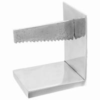 VidaXL Boekensteunen 2 pcs zilver 11 x 14 x 17,5 cm aluminium - thumbnail