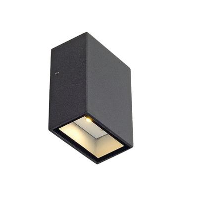 SLV Vierkante downlighterQuad 1 8,7cm antraciet - 232465