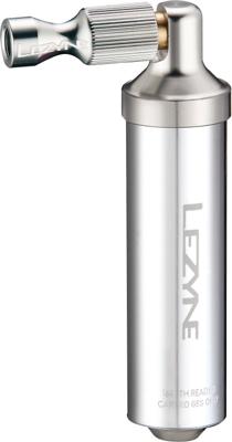 Lezyne alloy drive co2 head silver/hi gloss Lezyne alloy drive co2 head silver/hi gloss