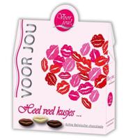 Voor Jou! Cadeaudoosje veel kusjes 100 Gram - thumbnail