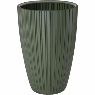 Bloempot - Garden ID - Fancy - 40 x 58 cm - Voor tuin, balkon of interieur - Limoengroen