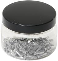 SAPIM spaaknippel "polyax" spoke nipple polyax 12mm silver - thumbnail