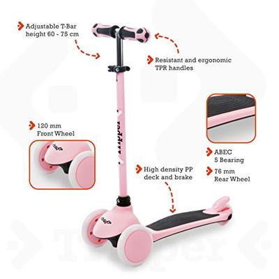 MONDO On and Go Tripper Scooter - Roze