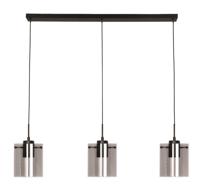 Freelight Hanglamp Interno 3 lichts L 100 cm zwart - thumbnail