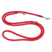 Verstelbare hondenriem Trixie Cavo Rood S/M 2 m - thumbnail
