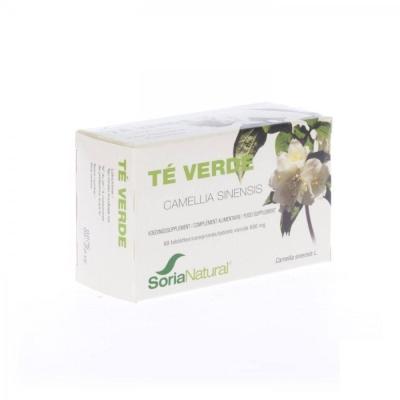 Soria Natural Groene Thee 600mg Tabletten 60st